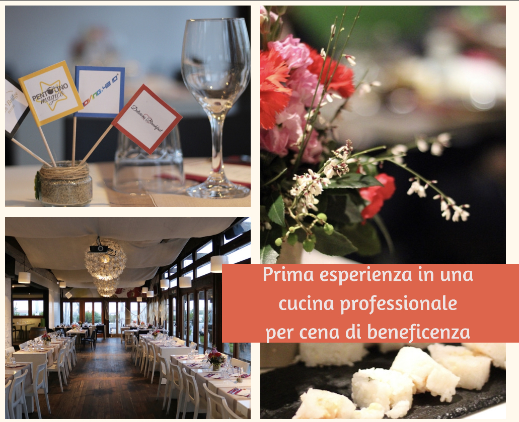 prima esperienza in una cucina professionale